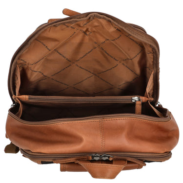 The Chesterfield Brand Detroit - Rucksack 14" 39 cm (cognac) - Ansicht 6