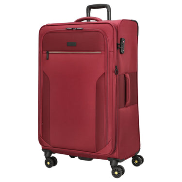 D&N Travel Line 9704 - 4-Rollen-Trolley L 78 cm erw. (dark red) - Ansicht 2