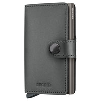 Secrid Miniwallet Matte Satin - Geldbörse 6cc 10.2 cm (steel)