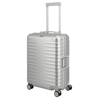TITAN ETERNITY - 4-Wheel Cabin Trolley 55 cm (Color: silver)