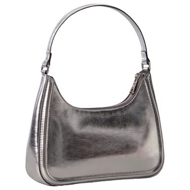 Calvin Klein Bold Monogram Metall - Schultertasche 43 cm (silver metallic) - Markenkoffer