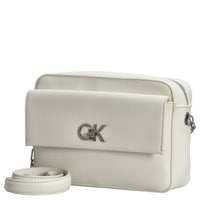 Calvin Klein CK Re - Lock - Umhängetasche 22 cm (lily white) - Markenkoffer