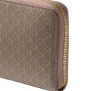 Calvin Klein Emblem AOP Long Zip - Geldbörse 4cc 19 cm (desert taupe aop) - Markenkoffer