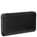 Calvin Klein Emblem Embossed - Geldbörse 4cc 19 cm (black) - Markenkoffer