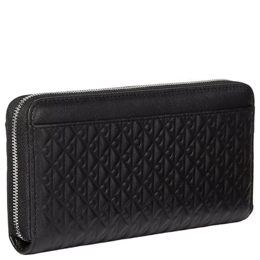 Calvin Klein Emblem Embossed - Geldbörse 4cc 19 cm (black) - Markenkoffer