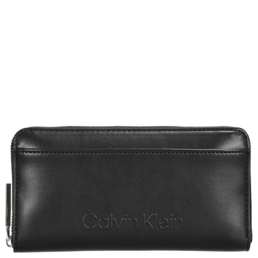 Calvin Klein Embossed Logo - Geldbörse L 12cc 19.2 cm RFID (ck black) - Markenkoffer