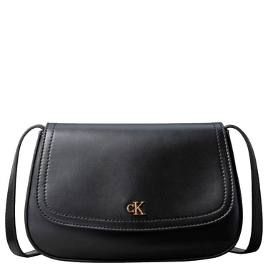Calvin Klein Flap Camera Bag - Umhängetasche 22 cm (black) - Markenkoffer