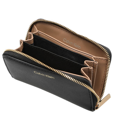 Calvin Klein Foil Logo - Geldbörse M 2cc 11 cm (black/toastet coconut) - Markenkoffer