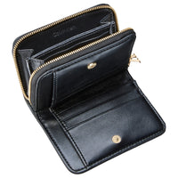 Calvin Klein Medium Flap Zip - Geldbörse 6cc 11 cm (black) - Markenkoffer