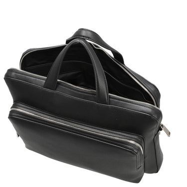 Calvin Klein Micro Pebble Slim Briefcase - Aktentasche 13" (black) - Markenkoffer