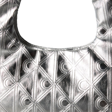 Calvin Klein Puffy Mini Bag - Umhängetasche 26 cm (silver metallic) - Markenkoffer