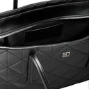 Calvin Klein Quilted Emblem - Shopper 37 cm (black) - Ansicht 3