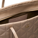 Calvin Klein Quilted Emblem - Shopper 37 cm (desert taupe) - Ansicht 3