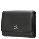 Calvin Klein RE - Lock Medium Trifold - Gelbörse 3cc 13 cm (schwarz) - Markenkoffer