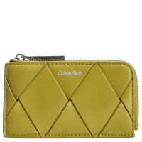 Calvin Klein Woven - Kreditkartenetui 4cc 15.5 cm (avocado oil) - Markenkoffer