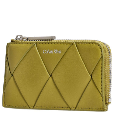 Calvin Klein Woven - Kreditkartenetui 4cc 15.5 cm (avocado oil) - Markenkoffer