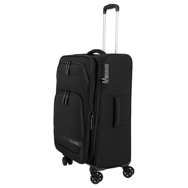 Travelite Kick Off - 4-Rollen-Trolley M 67 cm erw. (black)