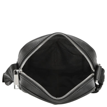 BOSS Zair Ns Zip - Umhängetasche Leder 21 cm (schwarz) - Markenkoffer