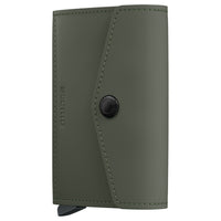 Secrid Envelope Matte - Geldbörse 8cc 10.2 cm RFID (green-black)