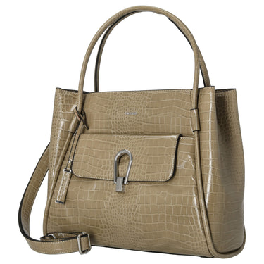 Picard Croco - Handbag 36 cm Synthetic (Color: cactus)