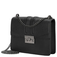 Seidenfelt Roros - Schultertasche 21 cm (black/black)