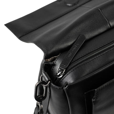 aunts & uncles Noon - Schultertasche 26 cm (jet black) - Ansicht 5