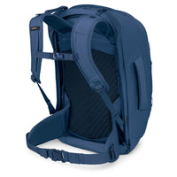 Osprey Farpoint 55 - Herren-Reiserucksack 55 l mit Frontöffnung und Tagesrucksack (antique blue) - Ansicht 2