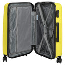 CHECK.IN Aurora - 4 - Rollen - Trolley 67 cm (zitronengelb) - Markenkoffer