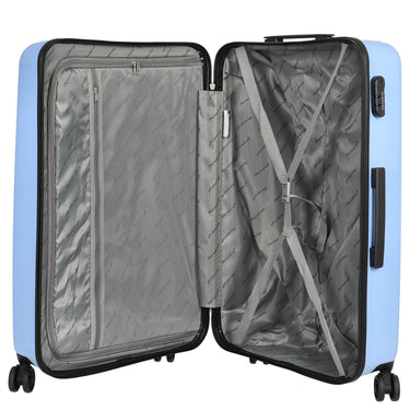 CHECK.IN Aurora - 4 - Rollen - Trolley 76 cm (himmelblau) - Markenkoffer