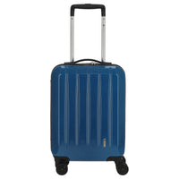 CHECK.IN London 2.0 - 4 - Rollen - Trolley 50 cm (blau) - Markenkoffer