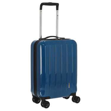 CHECK.IN London 2.0 - 4 - Rollen - Trolley 50 cm (blau) - Markenkoffer