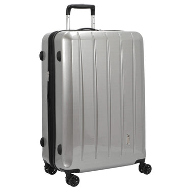 CHECK.IN London 2.0 - 4 - Rollen - Trolley 75 cm (carbon silber) - Markenkoffer