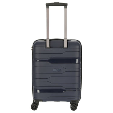 CHECK.IN Memphis - 4 - Rollen - Kabinentrolley 55 cm (blau) - Markenkoffer