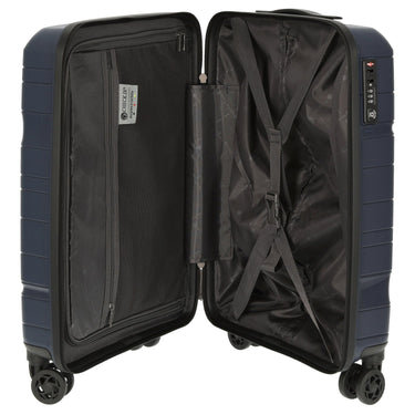CHECK.IN Memphis - 4 - Rollen - Kabinentrolley 55 cm (blau) - Markenkoffer