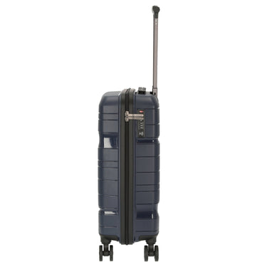 CHECK.IN Memphis - 4 - Rollen - Kabinentrolley 55 cm (blau) - Markenkoffer