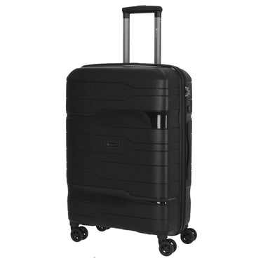 CHECK.IN Memphis - 4 - Rollen - Trolley 67 cm (schwarz) - Markenkoffer