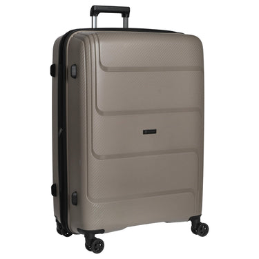 CHECK.IN St. Louis - 4 - Rollen - Trolley 77 cm erw. (taupe) - Markenkoffer