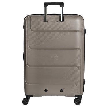 CHECK.IN St. Louis - 4 - Rollen - Trolley 77 cm erw. (taupe) - Markenkoffer
