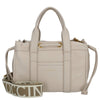 Coccinelle 2day Signature - Henkeltasche 26 cm (lamgskin white)