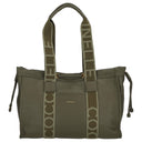 Coccinelle 2day Signature - Shopper 35 cm (laurel green) - Markenkoffer