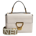 Coccinelle Arlettis Signature - Henkeltasche 19 cm (blanco)