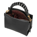 Coccinelle Boheme Grana Double - Henkeltasche S 23 cm (noir/cognac) - Ansicht 6