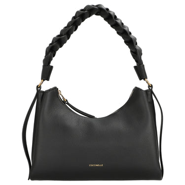 Coccinelle Boheme Grana Double - Henkeltasche S 30 cm (noir/cognac) - Markenkoffer