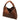 Coccinelle Boheme Grana Double – Schultertasche M 34 cm (cognac/noir) - Markenkoffer