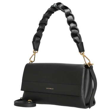 Coccinelle Boheme Grana Double - Umhängetasche 26 cm (noir, cognac) - Markenkoffer