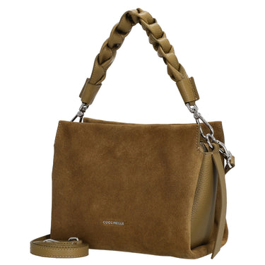 Coccinelle Boheme Suede - Umhängetasche 23 cm (seagras) - Markenkoffer