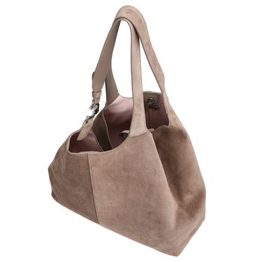 Coccinelle C - Easy Suede - Shopper L 35 cm (warm taupe) - Markenkoffer