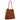 Coccinelle Dulse Suede - Beuteltasche L 40 cm (cognac) - Markenkoffer
