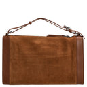 Coccinelle Linor Suede Bi - Shopper 39 cm (cognac/cognac) - Markenkoffer