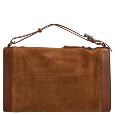 Coccinelle Linor Suede Bi - Shopper 39 cm (cognac/cognac) - Markenkoffer